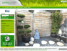 Tablet Screenshot of gardencenterfredesval.com